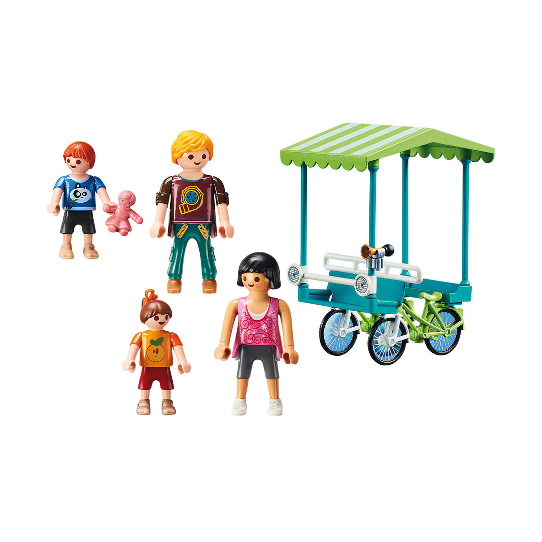 Playmobil 70093 Bicicleta familiar ¡Verano! | clickclack.es