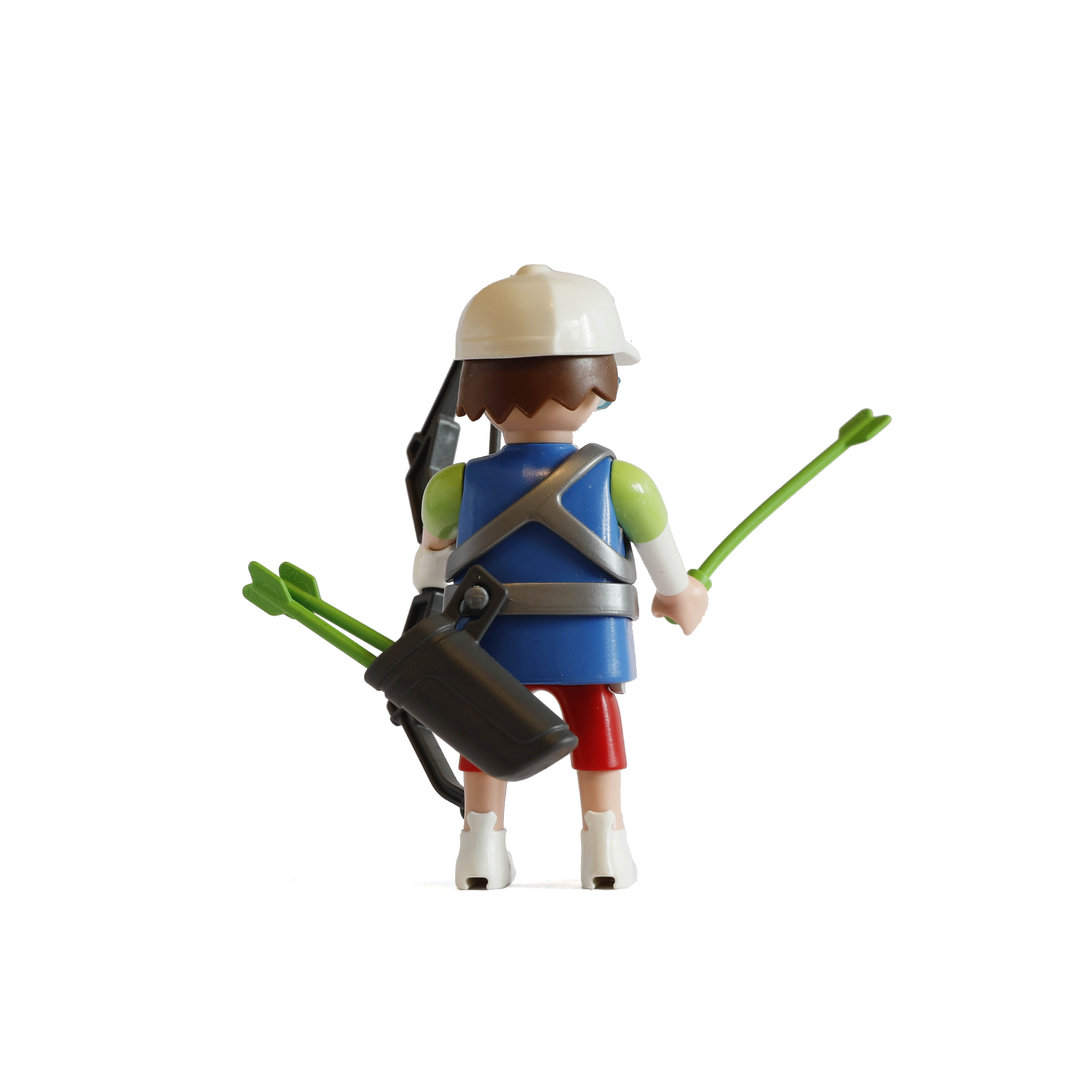 Playmobil 9443 Arquero olímpico sobre sorpresa ¡Serie 14! | clickclack.es