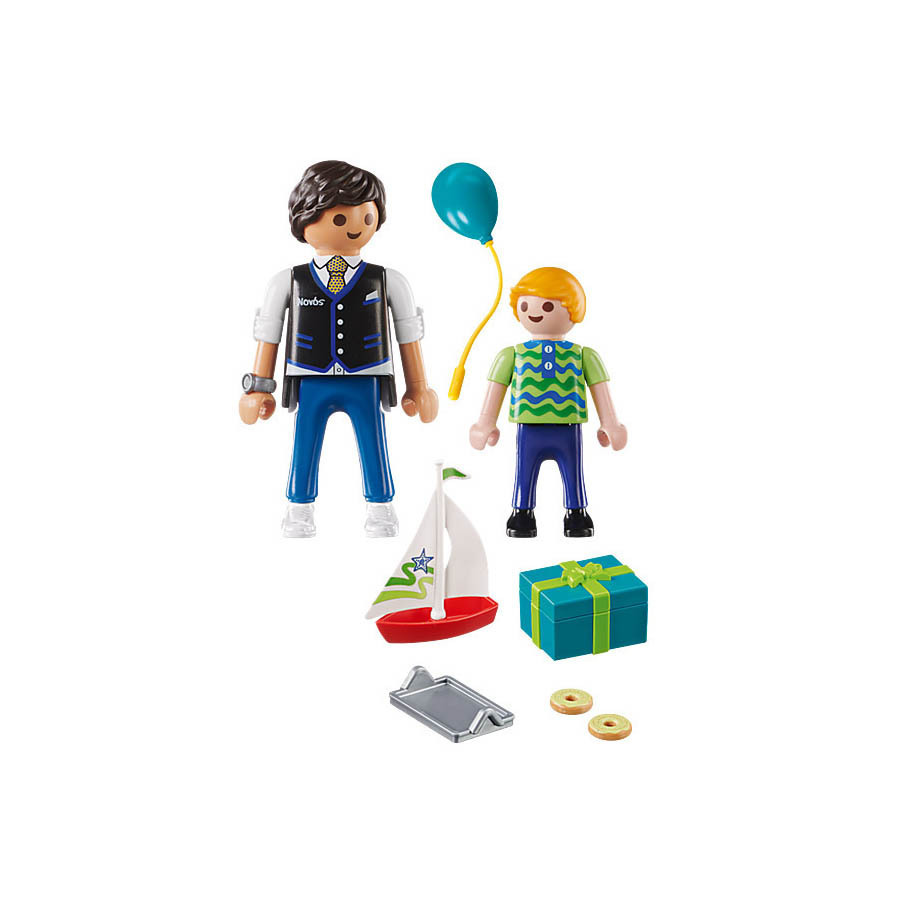 Playmobil 70333 Padrino con niño ¡Exclusivo! | clickclack.es