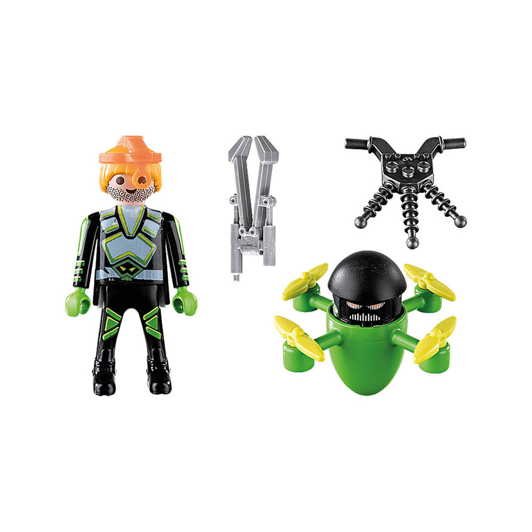 Playmobil 70248 Special Plus Agente con Dron ¡Nuevo! | clickclack.es