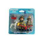 Playmobil 5942 Duo Pack Bomberos y perro ¡City Action! | clickclack.es