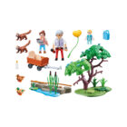 Playmobil 70344 Pareja de pandas y familia ¡Zoo! | clickclack.es
