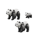 Playmobil 70353 Pareja de Osos Panda con cría ¡Nuevo! | clickclack.es