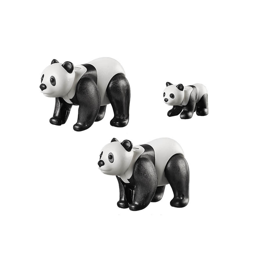 Playmobil 70353 Pareja de Osos Panda con cría ¡Nuevo! | clickclack.es