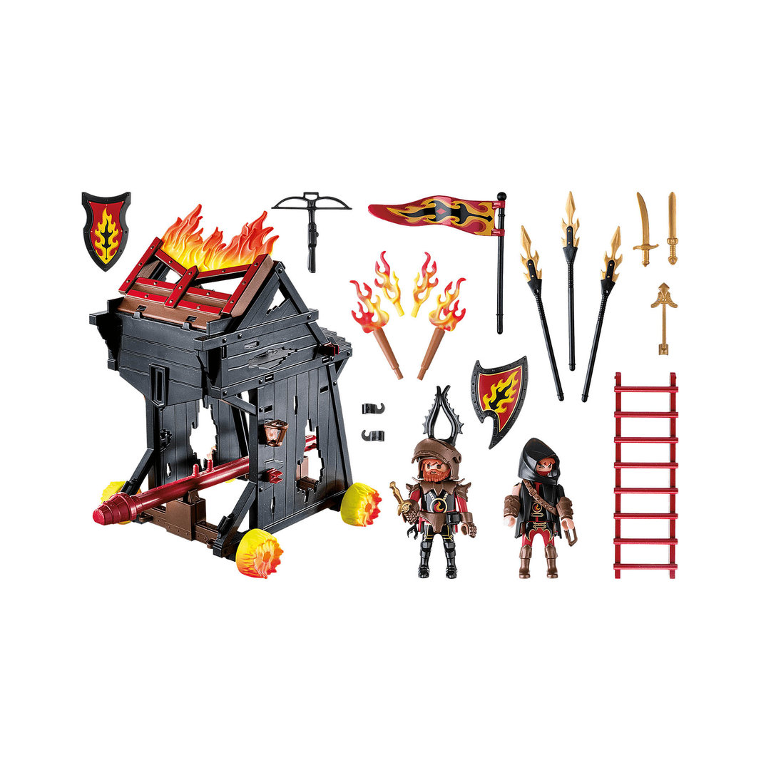 Playmobil 70393 Ariete de fuego de los bandidos ¡Novelmore! | clickclack.es