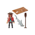 Playmobil 70598 Chico pirata con tiburón martillo ¡Pirates! | clickclack.es