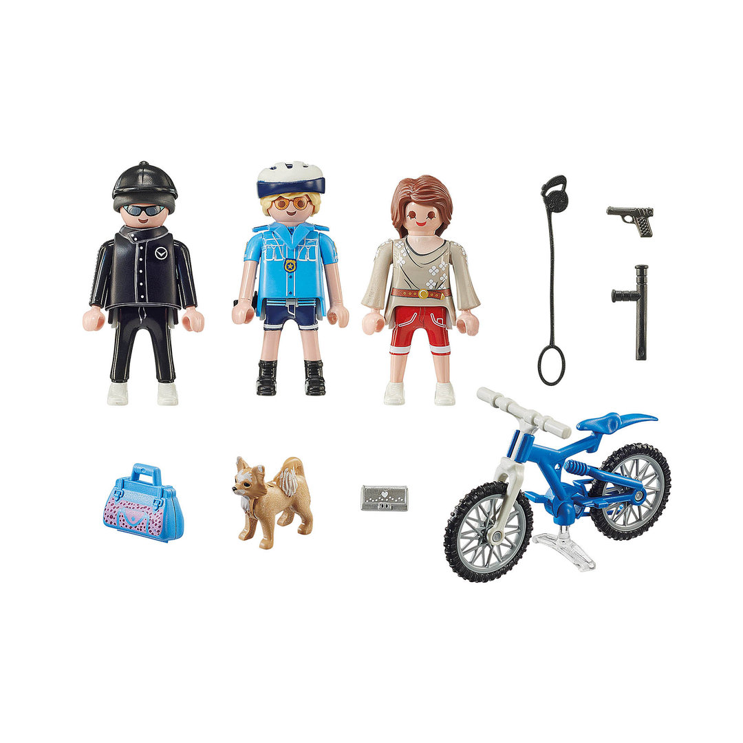 Playmobil 70573 Bici Policial: persecución del carterista ¡City action! | clickclack.es