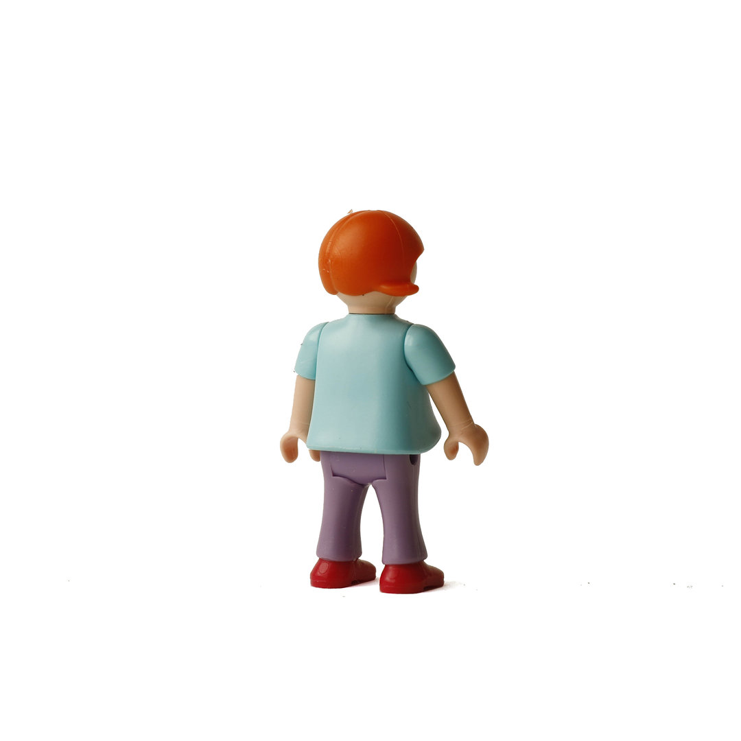Playmobil Niña pelirroja con camiseta Teddy ¡Mercadillo! | clickclack.es
