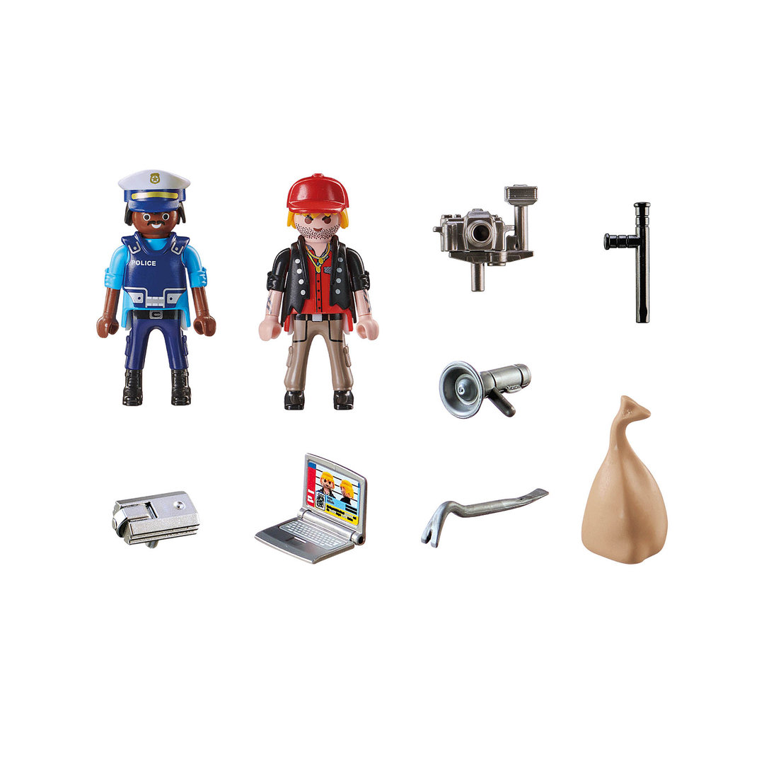 Playmobil 70498 Starter Pack Policia ¡City Action! | clickclack.es