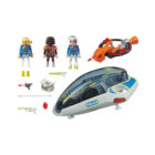Playmobil 70019 Galaxy-Police Glider ¡Space! | clickclack.es