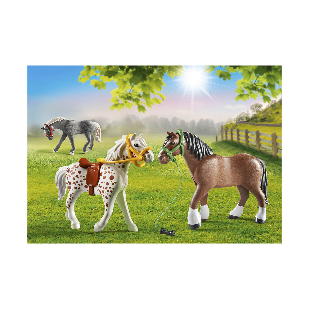 Playmobil 70683 Tres caballos ¡Country! | clickclack.es