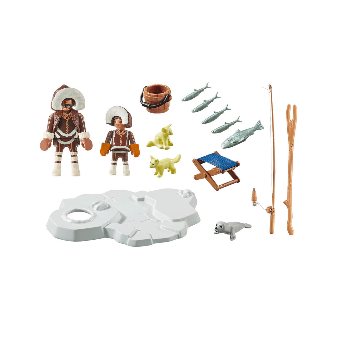 Playmobil 70606 Pescadores esquimales ¡Esquimal! | clickclack.es