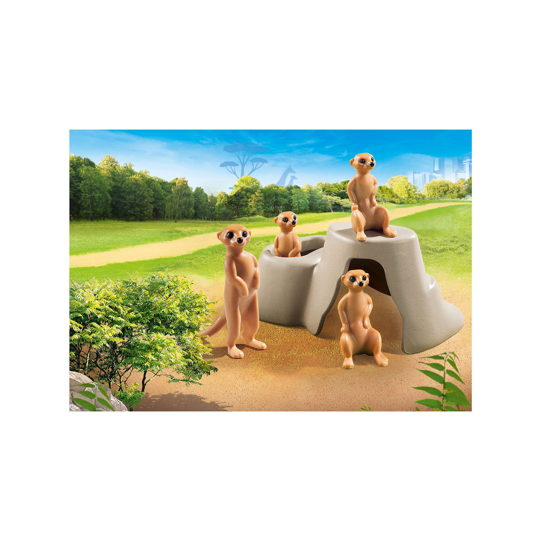 Playmobil 70349 Familia de Suricatas ¡Family fun! | clickclack.es