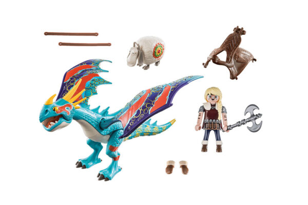 Playmobil 70728 Dragon Racing: Astrid y Tormenta ¡Dragons! | clickclack.es
