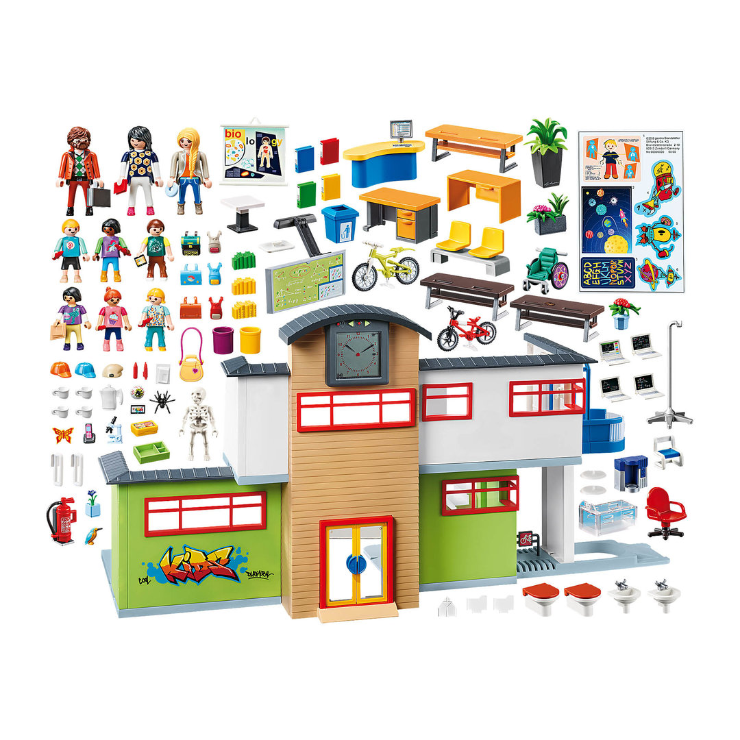 Playmobil 9453 Gran Colegio ¡City! | clickclack.es