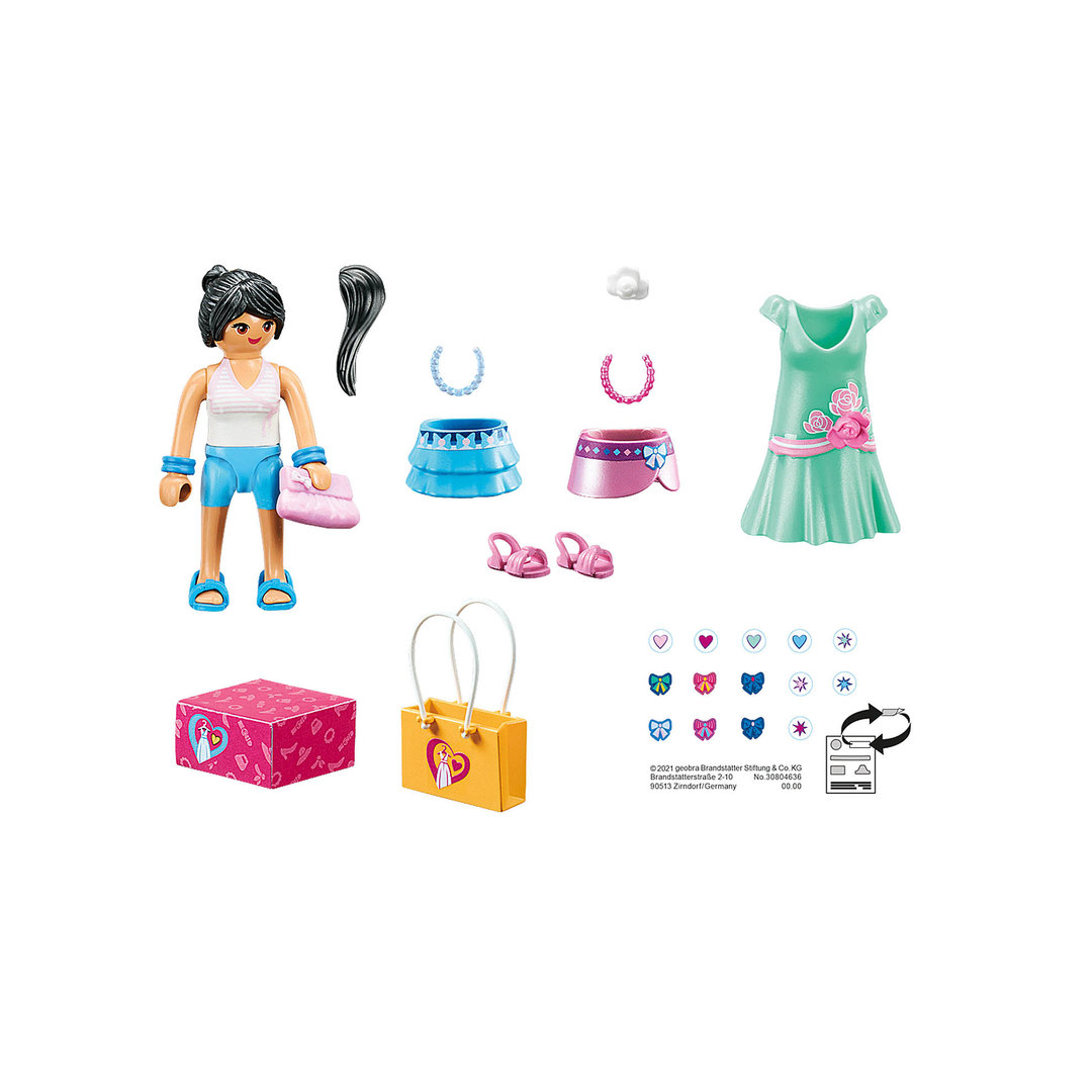 Playmobil 70596 Chica Fashion ¡City! | clickclack.es