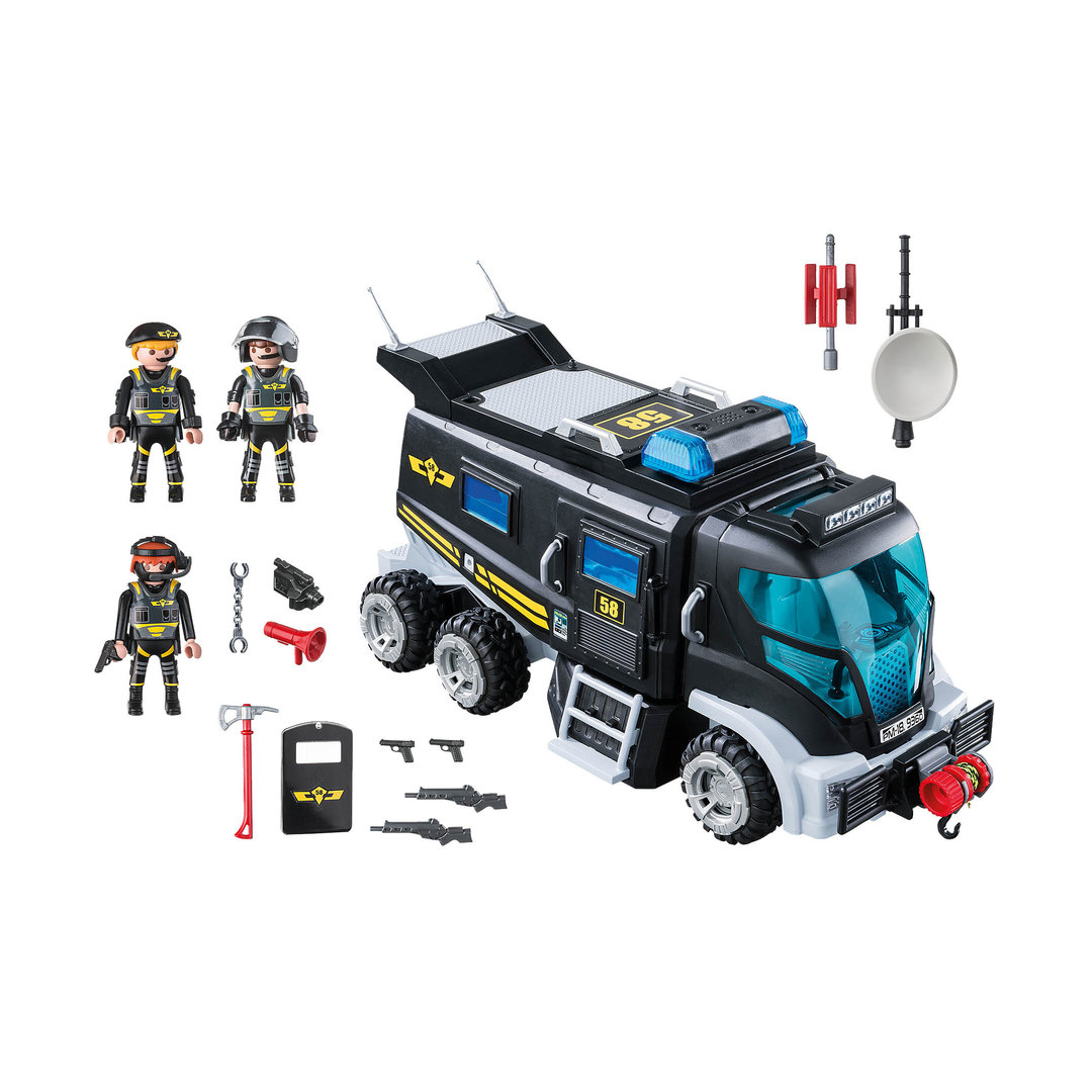 Playmobil 9360 Vehículo de las Fuerzas especiales ¡SEK! | clickclack.es