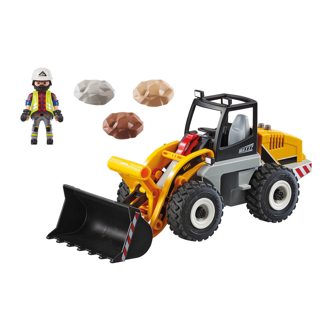 Playmobil 70445 Cargadora frontal ¡Construct! | clickclack.es