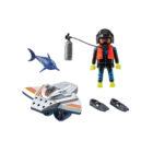 Playmobil 70145 Buzo con scooter subacuático ¡City Action! | clickclack.es