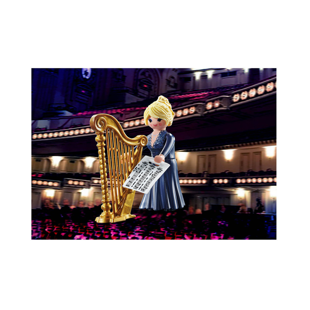 Playmobil 70857 Mujer con Harpa ¡Playmofriends! | clickclack.es