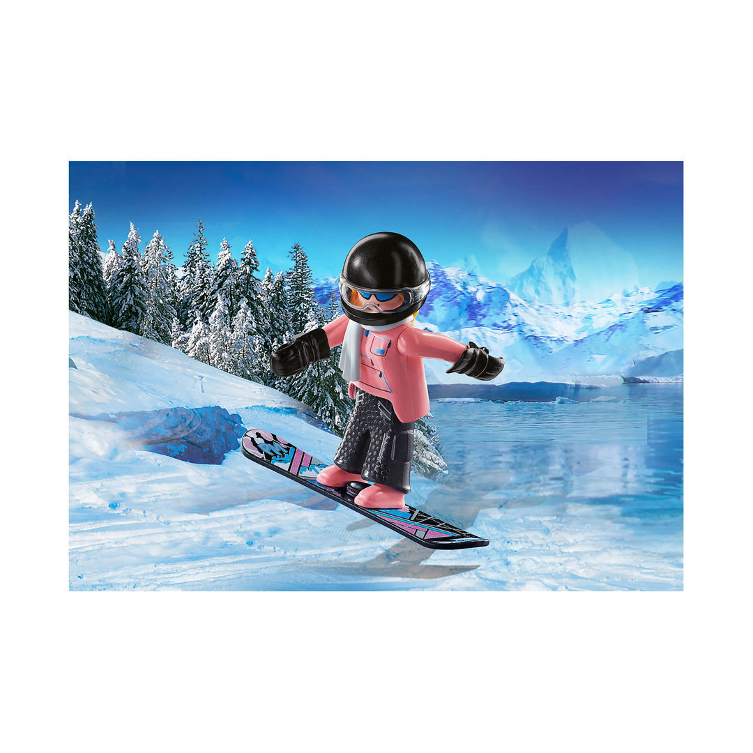 Playmobil 70855 Chica con Snowboard ¡Playmofriends! | clickclack.es