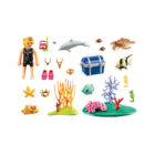 Playmobil 70678 Set de regalo Buceadora de Tesoros ¡Family Fun! | clickclack.es