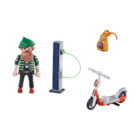 Playmobil 70873 Special Plus Hipster con E-scooter ¡City! | clickclack.es