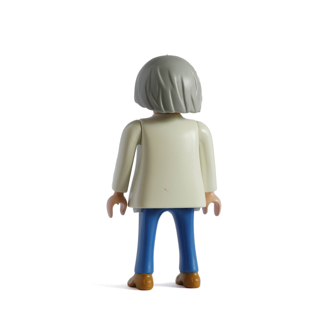 Playmobil Chica con pelo gris ¡Mercadillo! | clickclack.es