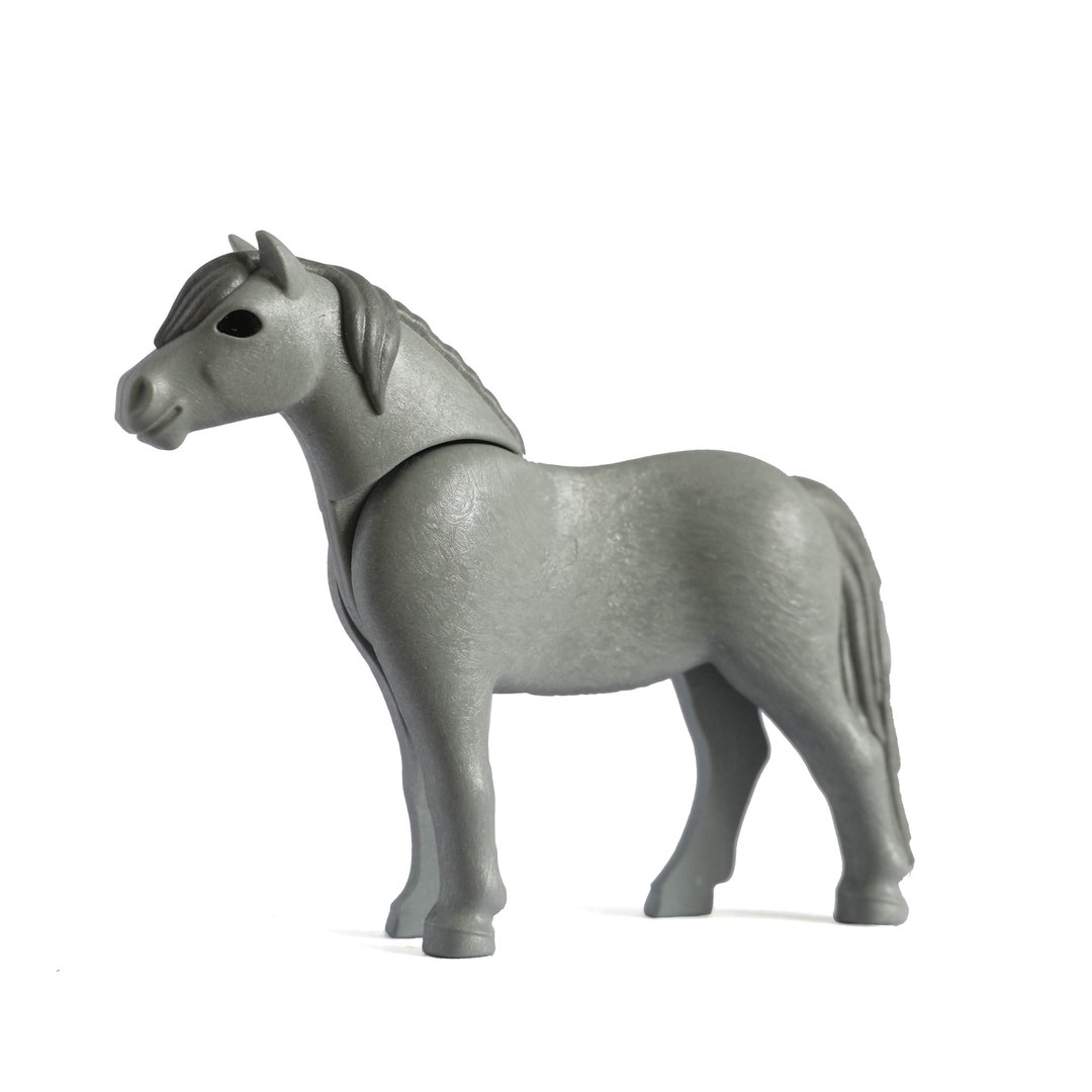 Playmobil Pony gris ¡Mercadillo! | clickclack.es