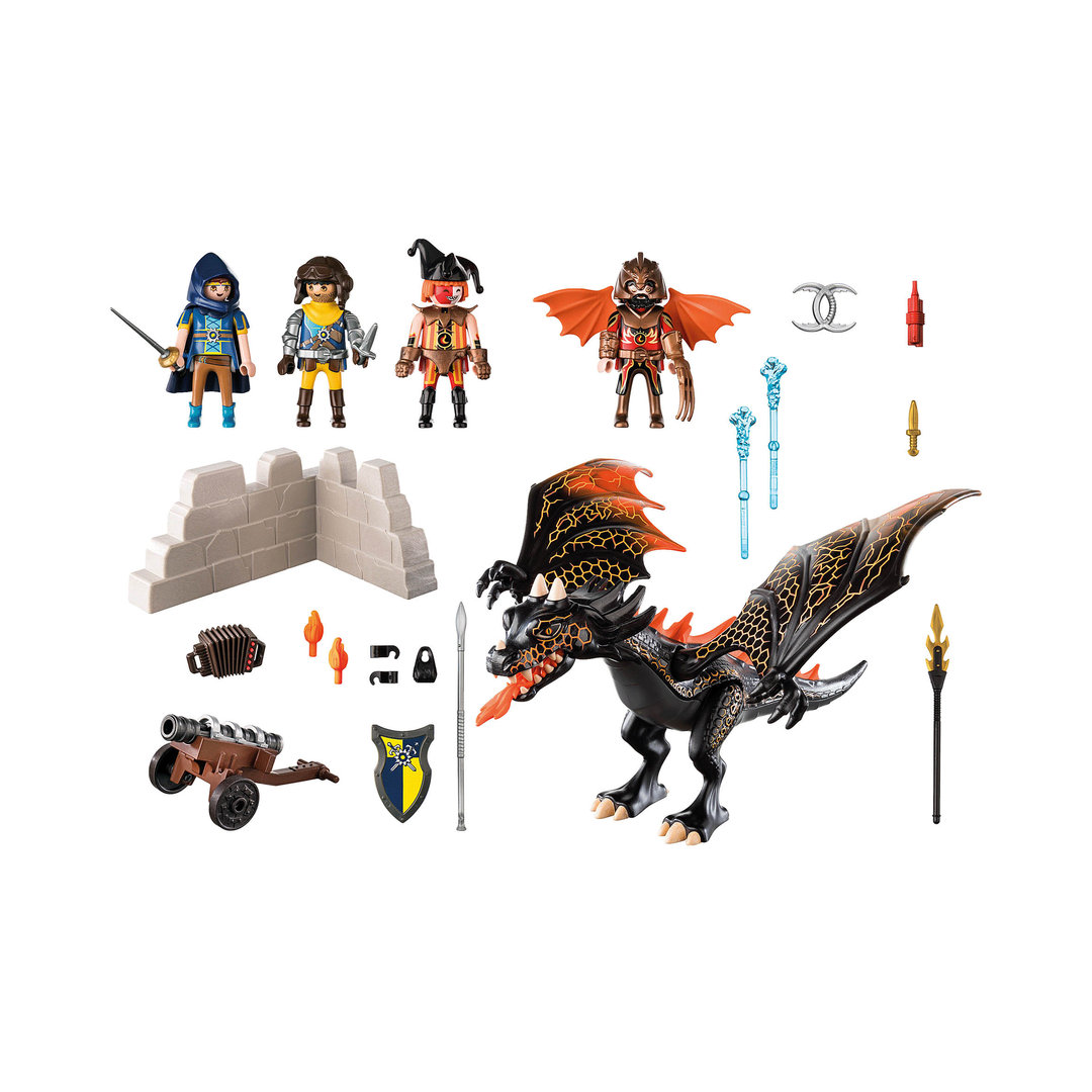 Playmobil 70904 Ataque del Dragón ¡Novelmore! | clickclack.es