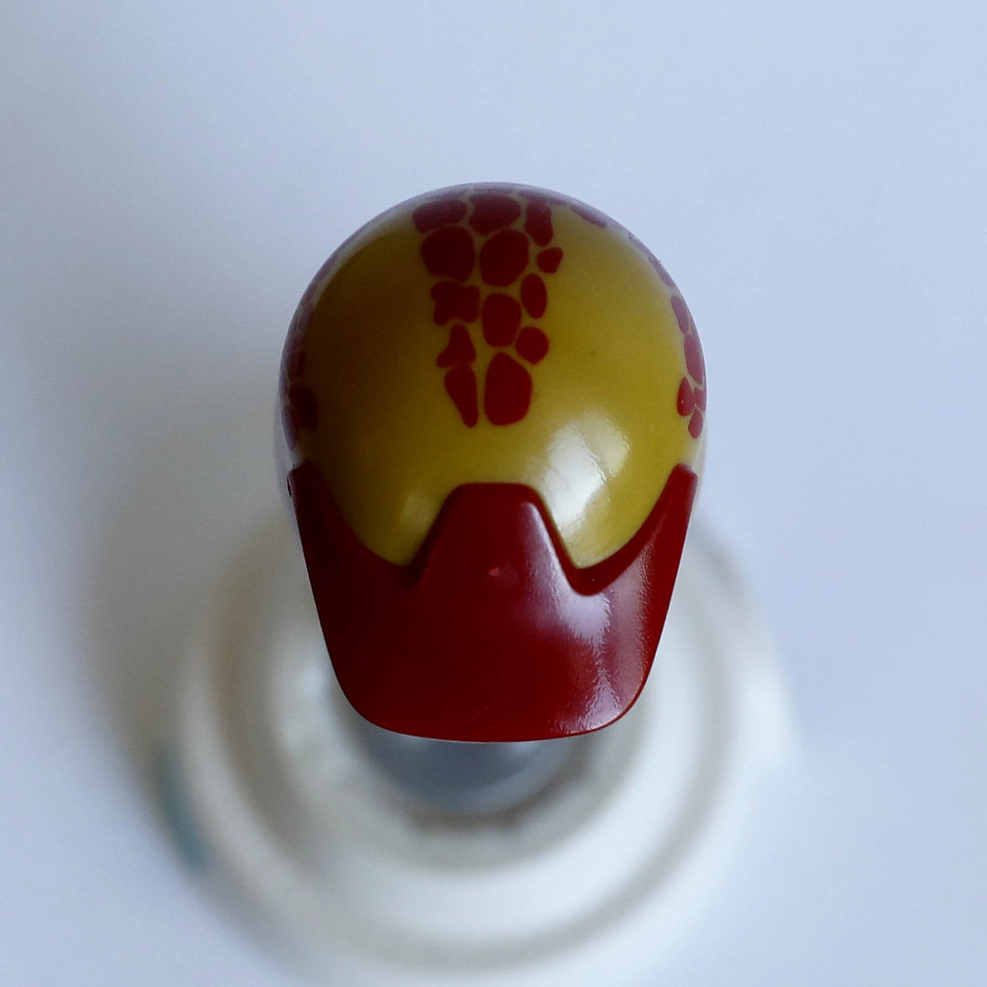 Playmobil Casco moto rojo amarillo ¡Despiece! | clickclack.es