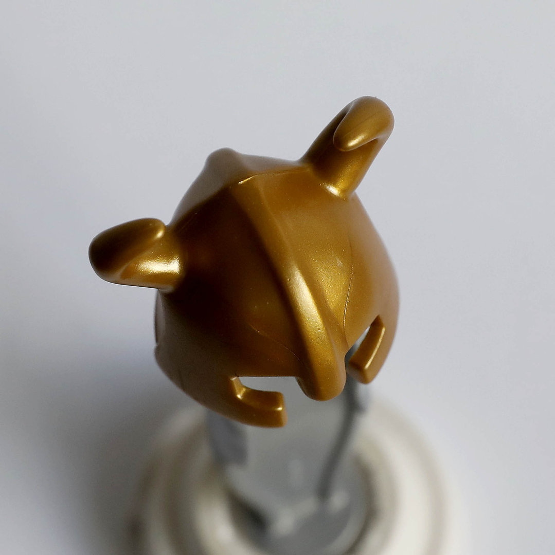 Playmobil Casco medieval dorado con cuernos ¡Despiece! | clickclack.es