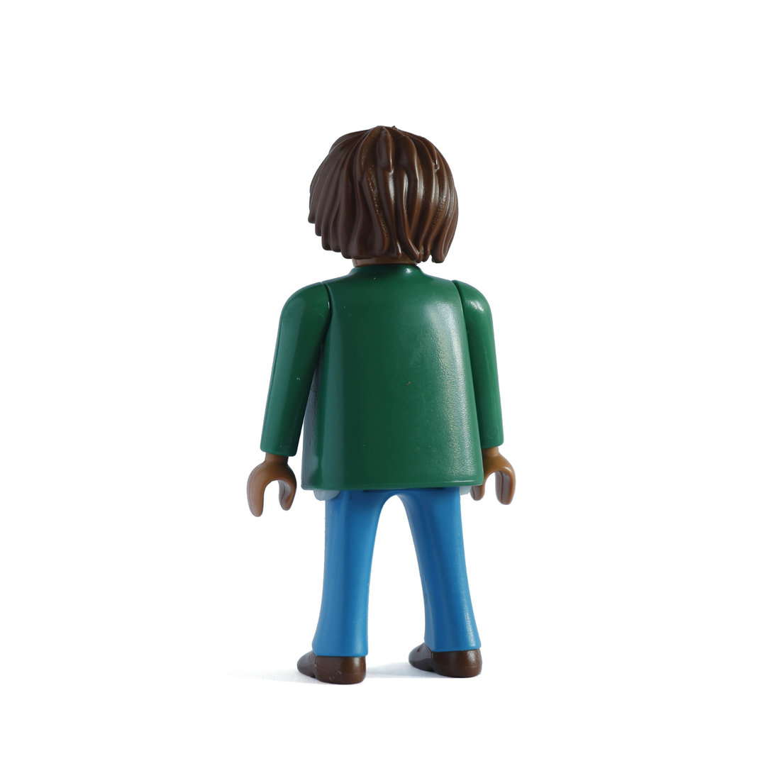 Playmobil Chico Pop de verde y azul ¡Mercadillo! | clickclack.es