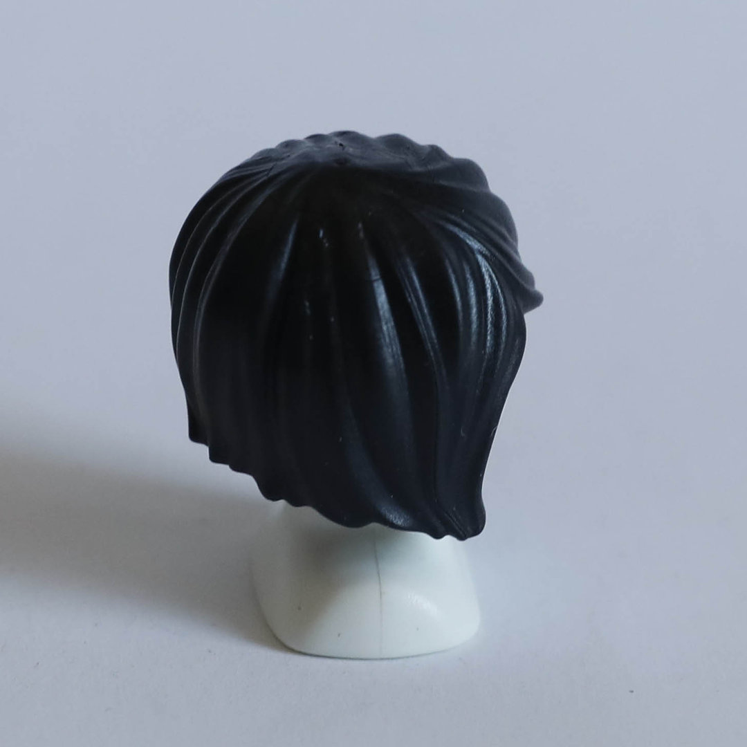 Playmobil Pelo melena corta negra ¡Despiece! | clickclack.es