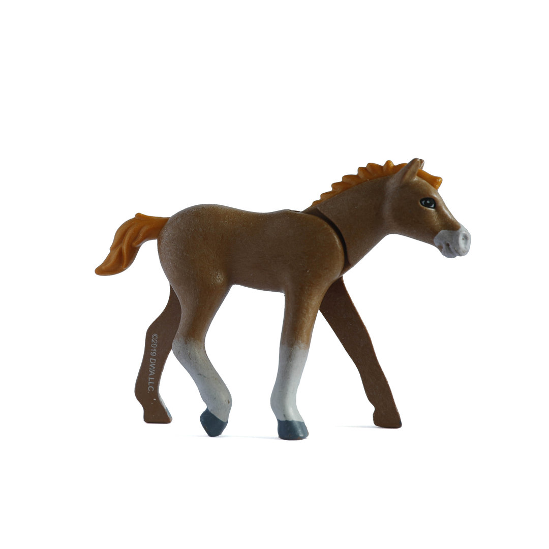 Playmobil Potro canela ¡Mercadillo! | clickclack.es