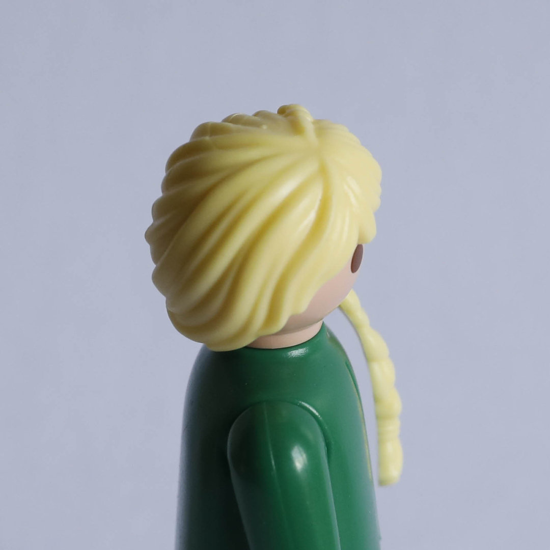 Playmobil Pelo rubio claro con trenza ¡Despiece! | clickclack.es
