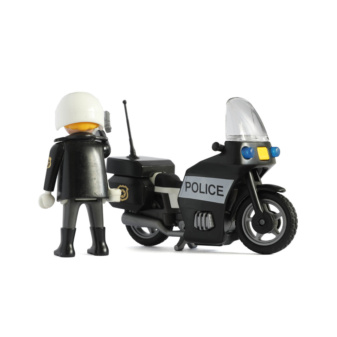 Playmobil Policia Americano en moto ¡Mercadillo! | clickclack.es
