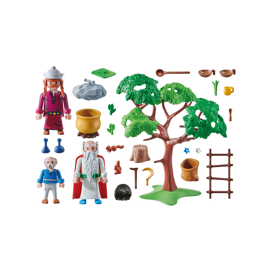 Playmobil 70933 Panorámix con el caldero de la Poción Mágica ¡Astérix! | clickclack.es