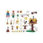 Playmobil 71016 Asurancetúrix con casa del árbol ¡Astérix! | clickclack.es