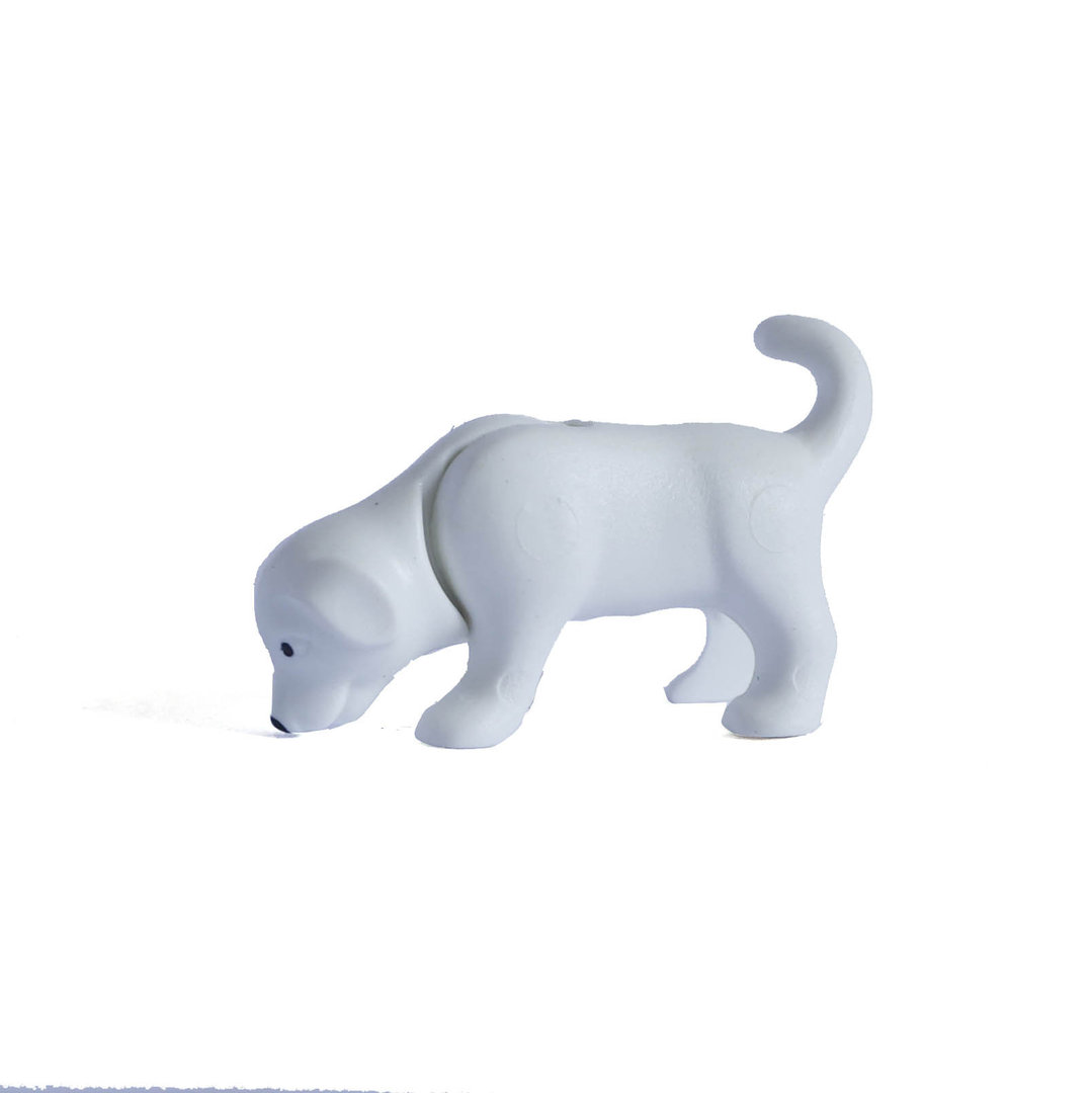 Playmobil Cachorro blanco ¡Mercadillo! | clickclack.es