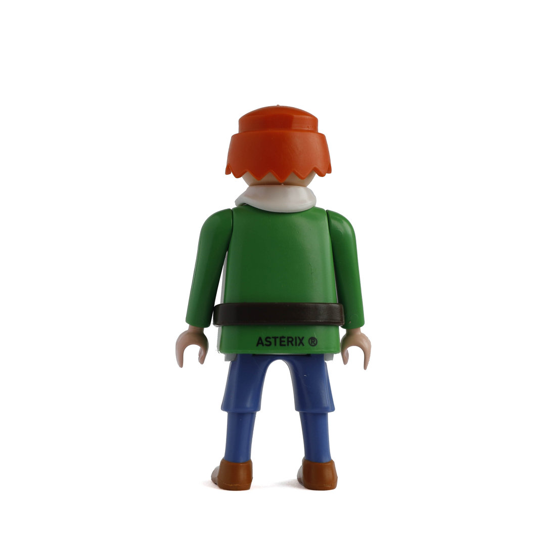 Playmobil Aldeano Galo verde azul ¡Mercadillo! | clickclack.es