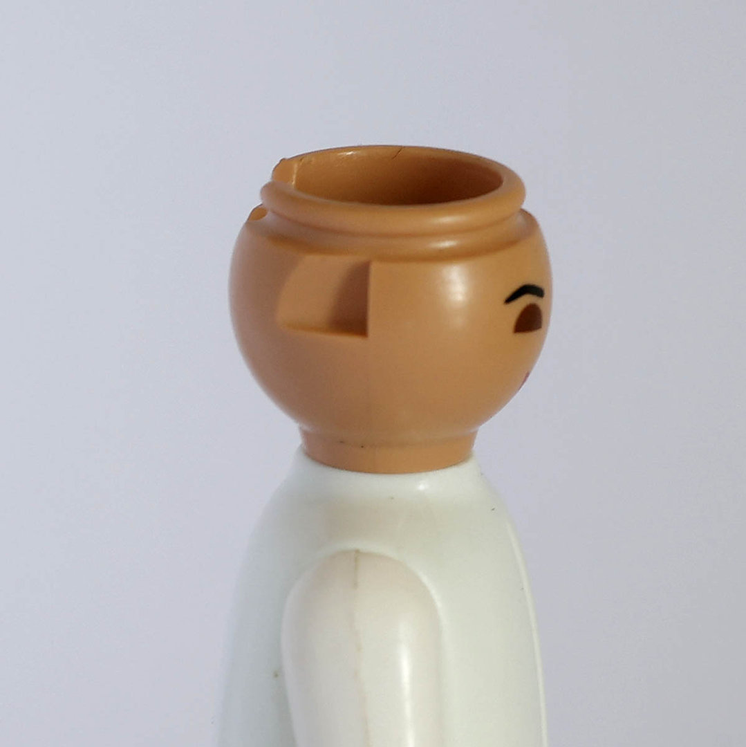 Playmobil Cabeza chica asiática labios rojos ¡Despiece! | clickclack.es