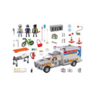 Playmobil 70936 Vehículo de Rescate: US Ambulance ¡Rescue! | clickclack.es