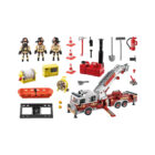 Playmobil 70935 Vehículo Bomberos: US Tower Ladder ¡Rescue! | clickclack.es