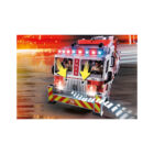 Playmobil 70935 Vehículo Bomberos: US Tower Ladder ¡Rescue! | clickclack.es