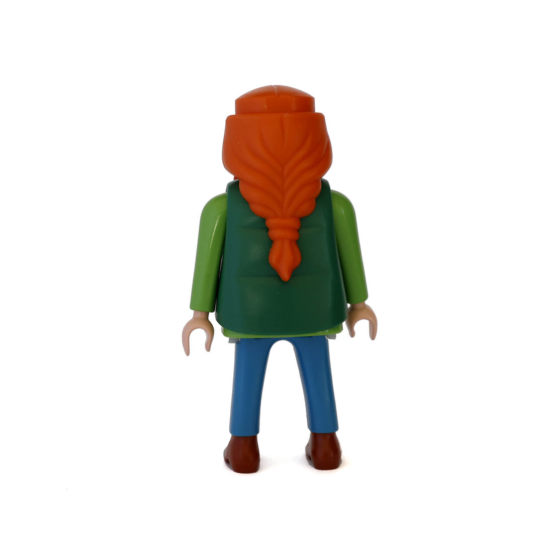 Playmobil Hipster pelirrojo de verde ¡Mercadillo! | clickclack.es