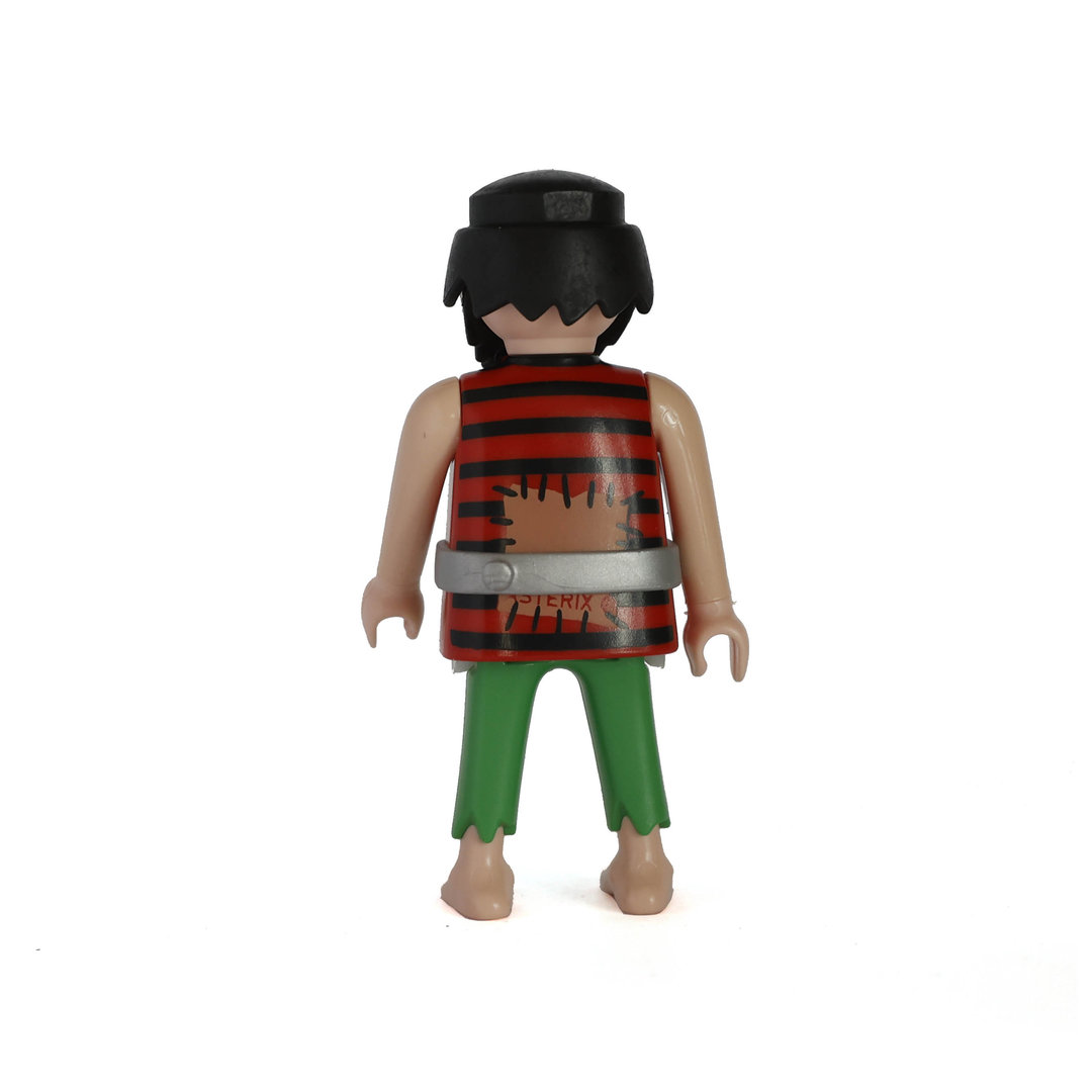 Playmobil Aldeano galo verde rojo ¡Mercadillo! | clickclack.es