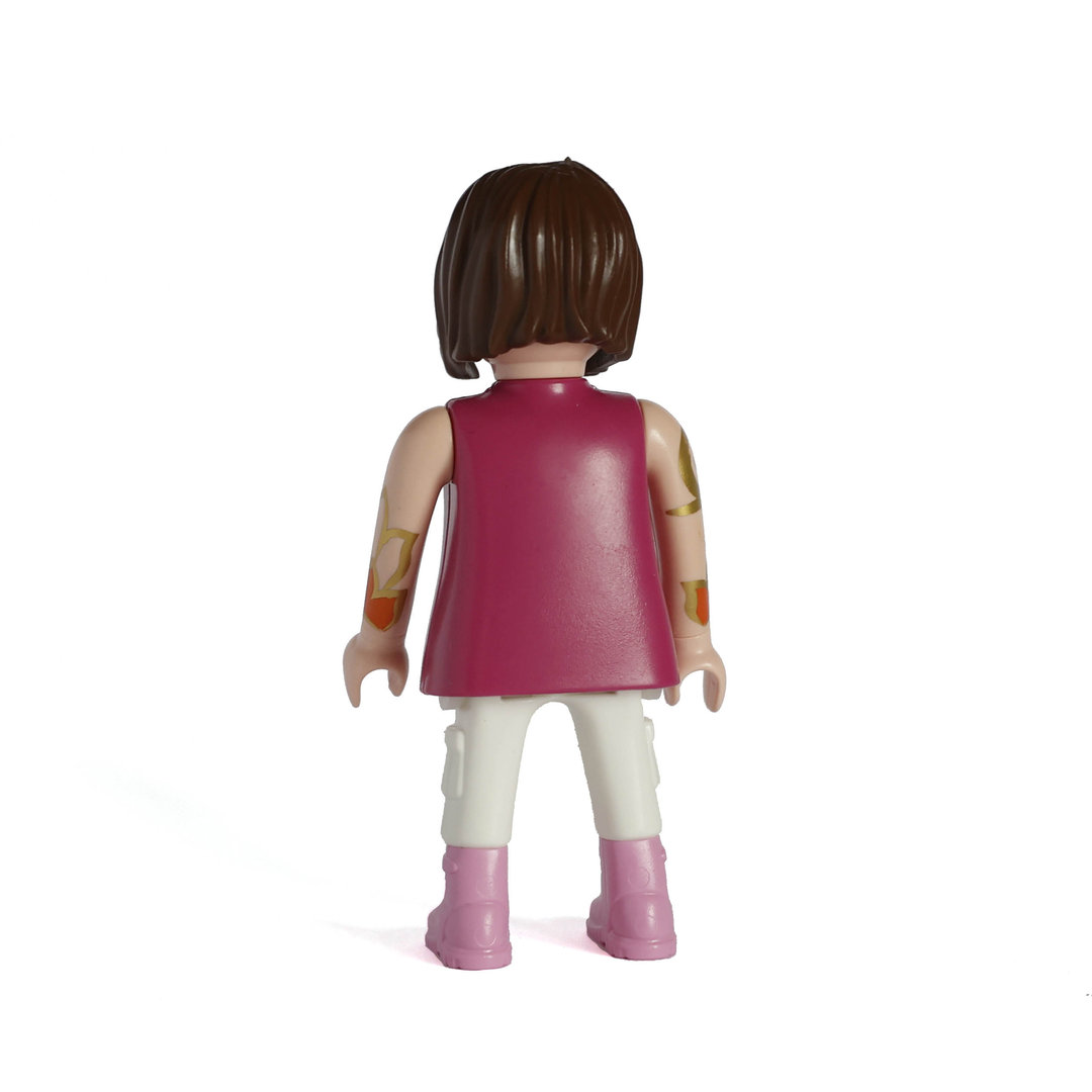 Playmobil Chica DJ de rosa y blanco ¡Mercadillo! | clickclack.es