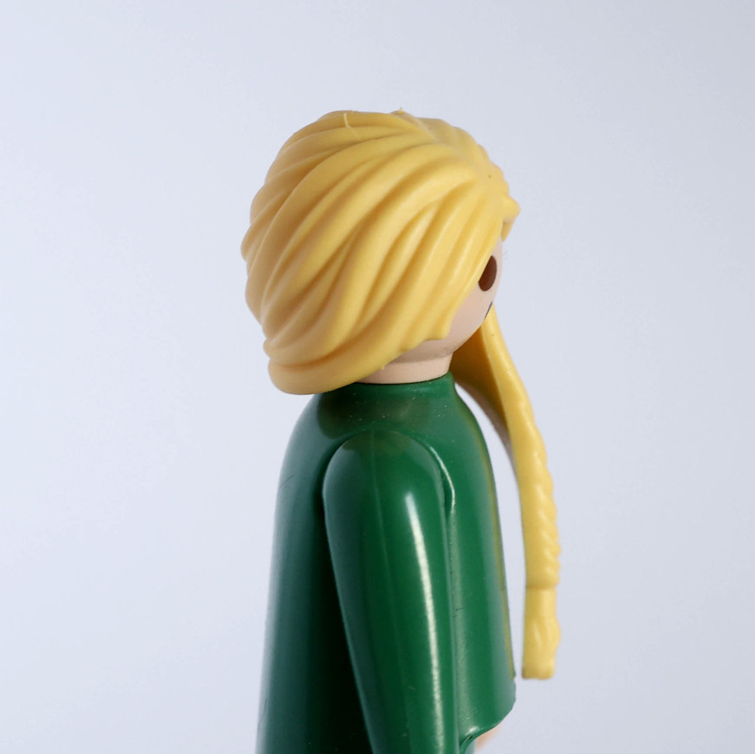 Playmobil Pelo rubio mate con trenza ¡Despiece! | clickclack.es