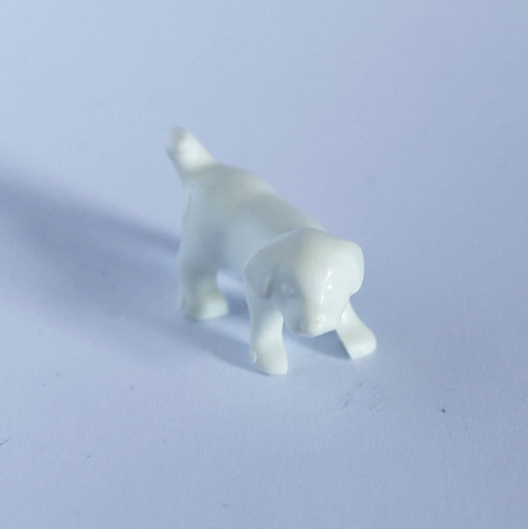 Playmobil Cachorro blanco ¡Despiece! | clickclack.es
